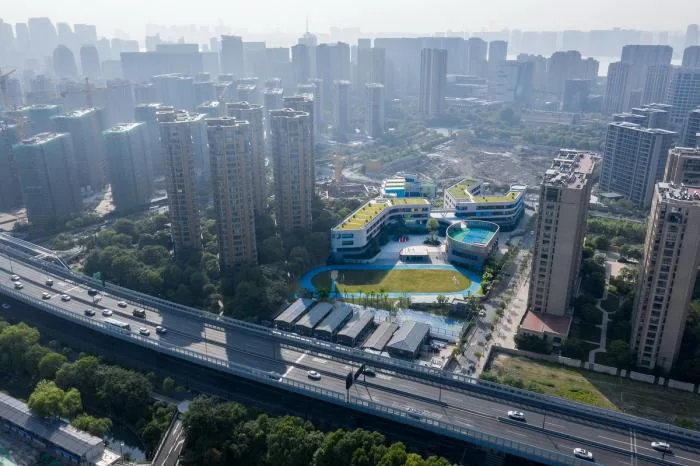 BIM Architecture | Hangzhou Shengli Primary School New City Campus and Affiliated Kindergarten/Zhejiang University Architectural Design and Research Institute Co., Ltd