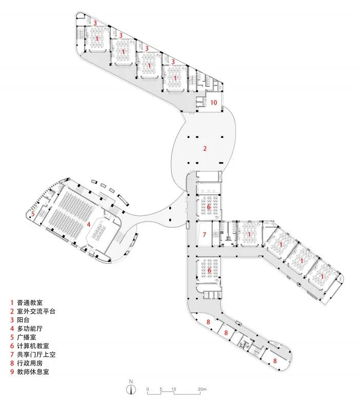 BIM Architecture | Hangzhou Shengli Primary School New City Campus and Affiliated Kindergarten/Zhejiang University Architectural Design and Research Institute Co., Ltd