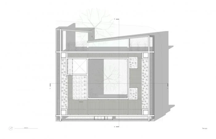 BIM Architecture | Unfinished Ruins - Mexican Eight Beam House/Covachita Taller