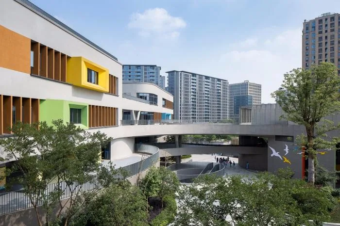 BIM Architecture | Hangzhou Shengli Primary School New City Campus and Affiliated Kindergarten/Zhejiang University Architectural Design and Research Institute Co., Ltd