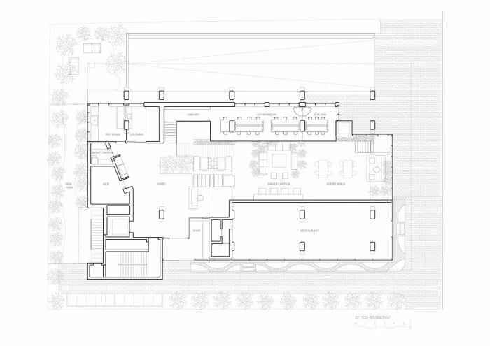 BIM Architecture | Seoul Tree shaped Apartment/Bo DAA