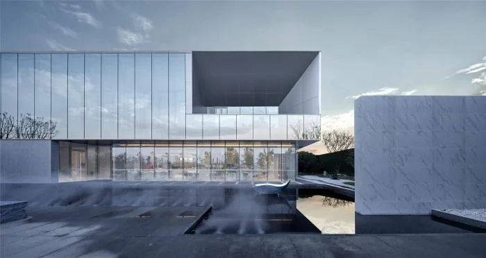 BIM Architecture | New Business Card of Urban Waterfront - Interpretation of Hefei Huichuang Junbo Project Experience Area/Shanghai Tianhua Architectural Design