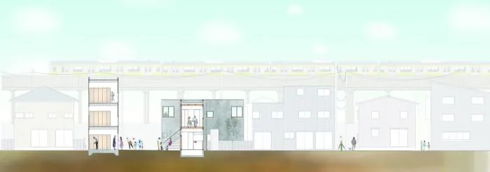 BIM architecture | Two apartments in 'Roji Park', Chiba City, Japan/SO& CO