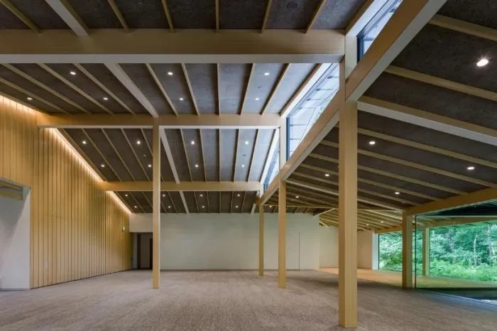 BIM Architecture | Like Falling Leaves, Hidden in the Forest: Meiji Shrine Museum/Kengo Kuma Architecture Urban Design Firm, Japan