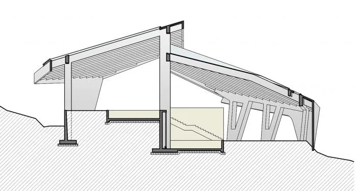 BIM Architecture | A 'Game Tool' Made of Concrete Geometric Architecture: Shangdong Charcoal Sauna/Studiu_Suspicion