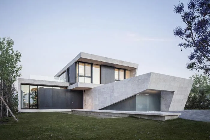 BIM Architecture | Warm and Pure Deconstruction: Marble Residences/OON Architecture