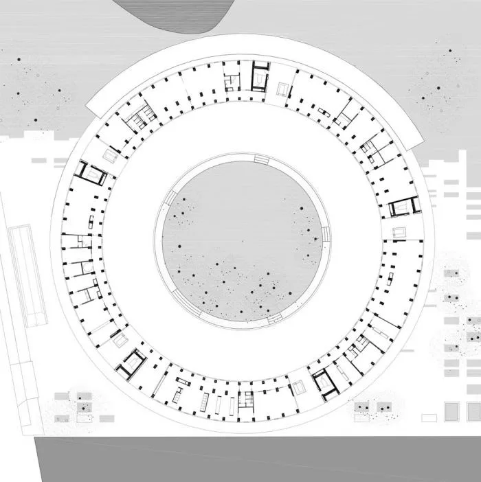 BIM Architecture | Quiet and introverted, boldly outlined: Danish Student Apartments/Lundgaard& Tranberg