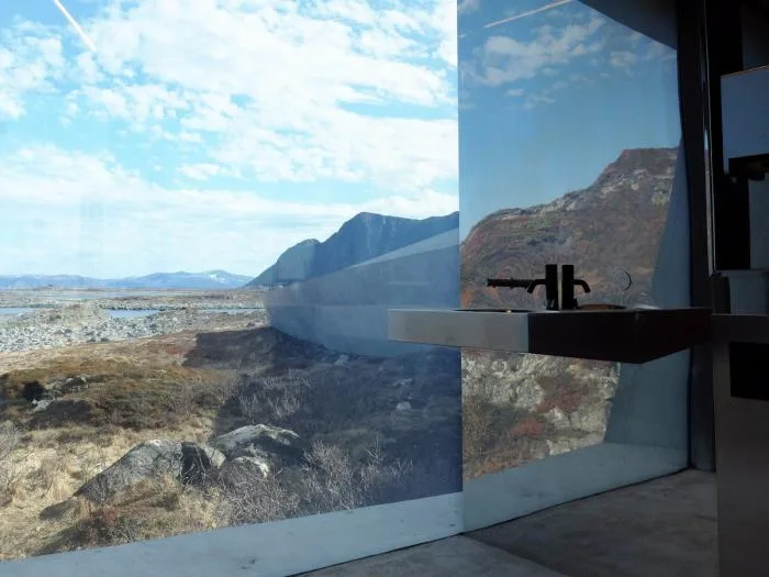 BIM Architecture | Watching the Sea on Folding Concrete: Tourist Center on Chaotic Rock Layers/MORFEUS Arkitekter