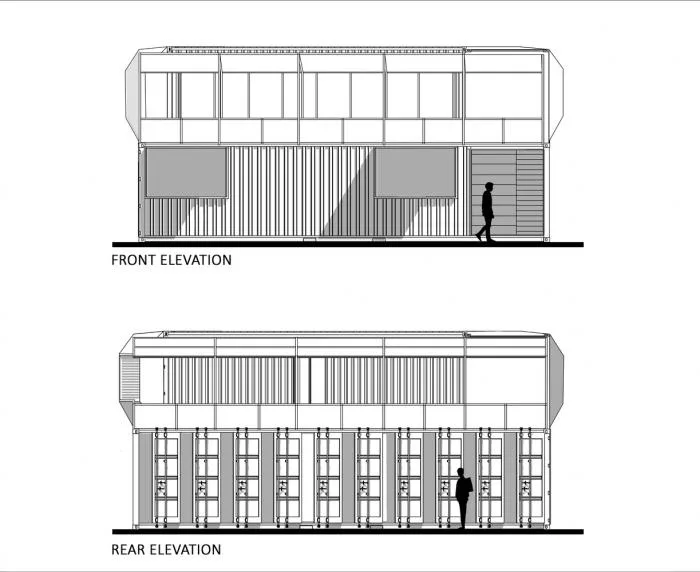 BIM Architecture | Infinite Symbol "∞": Grand Noida Coffee Bar and Student Center/RJDL