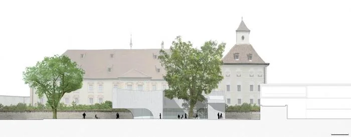 BIM Architecture | Integrating Classical and Mischievous Flying - Tourist Center Embracing Old Trees/MoDusArchitects