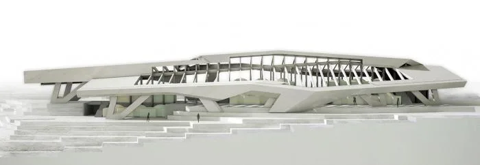 BIM Architecture | A 'Game Tool' Made of Concrete Geometric Architecture: Shangdong Charcoal Sauna/Studiu_Suspicion