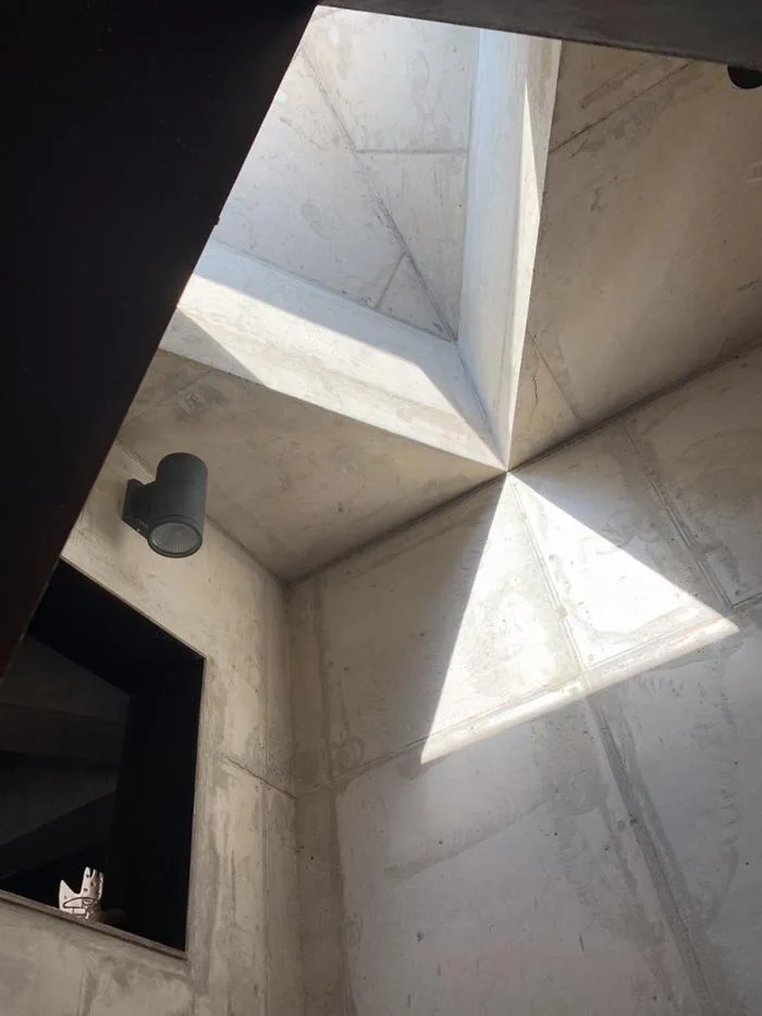 BIM Architecture | Abstract Geometric Space of Concrete Construction: Atelier 11 Office Building/Atelier 11
