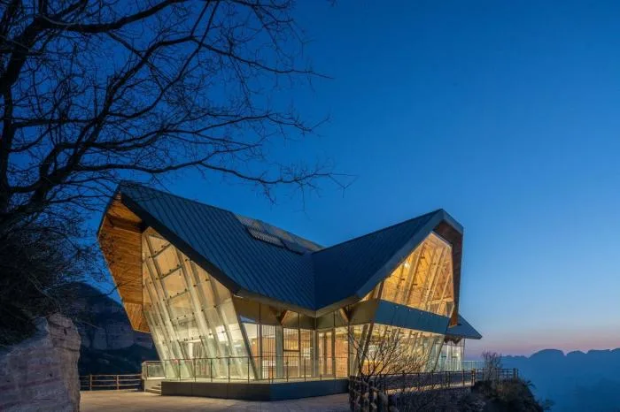 BIM Architecture | Restaurant on the Cliff/Urban Architecture Design