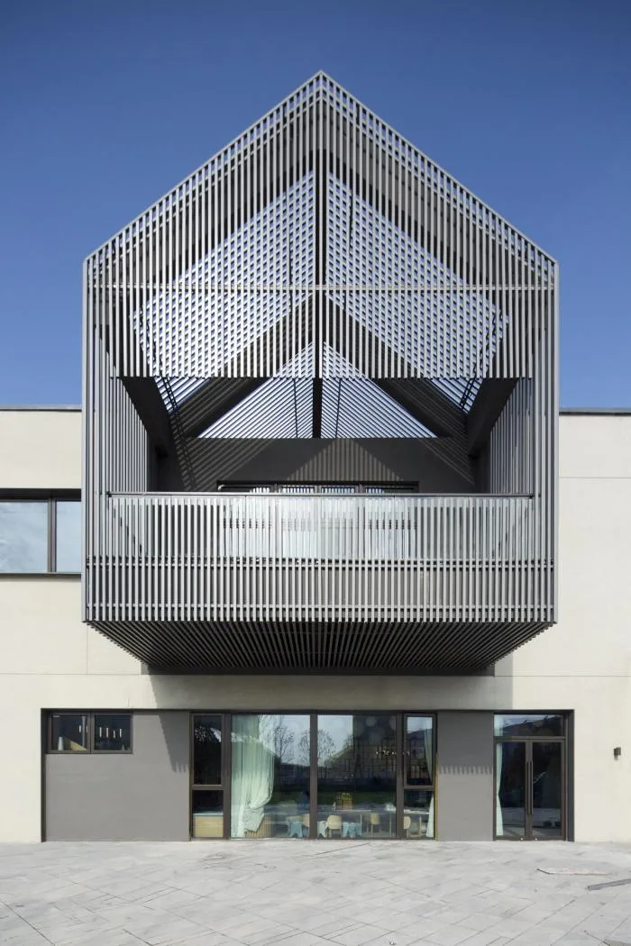 BIM Architecture | Abstract Expression of Children's Drawing Symbols: Xuhui Mansion/Tianhua Architectural Design 2A Institute, Taizhou