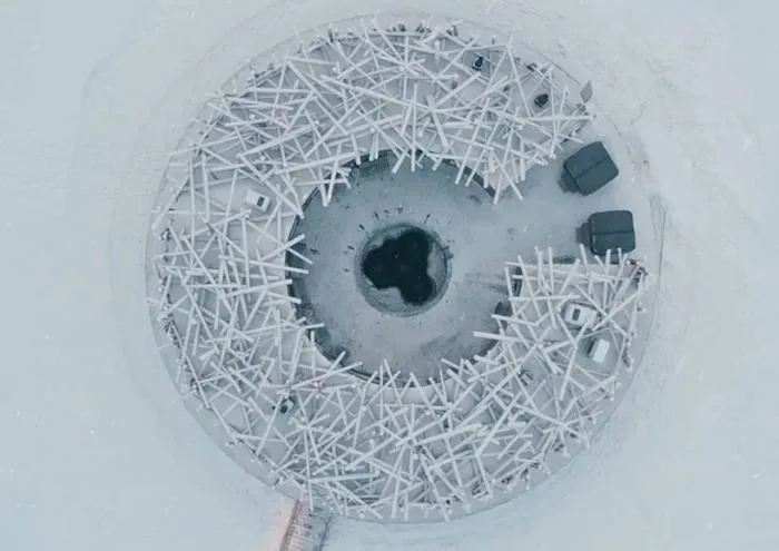 BIM Architecture | Floating Spa Hotel on the Lule River: 'Arctic Bath'