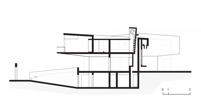 BIM Architecture | Like a "Living Container" Carved from Rock - Peru Permanent Residence/Longhi Architects
