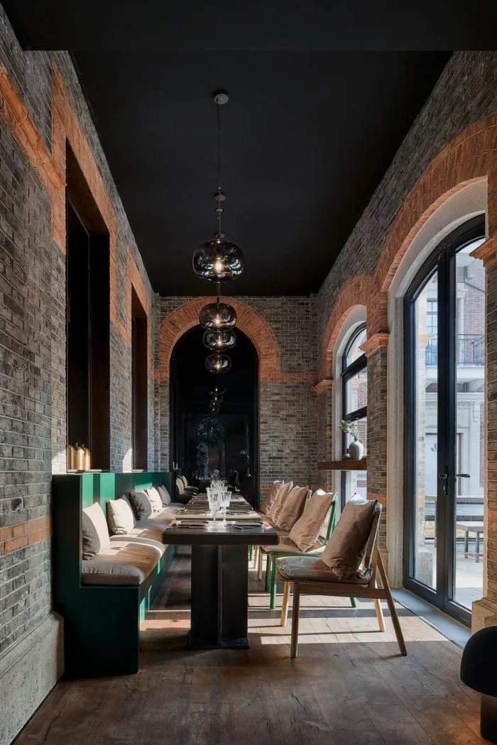 BIM Architecture | When Time and Temperature Intertwine in Space - CHARCOHOL Restaurant and Cocktail Bar/Hachima Design