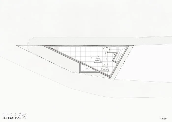 BIM Architecture | Abstract Geometric Space of Concrete Construction: Atelier 11 Office Building/Atelier 11