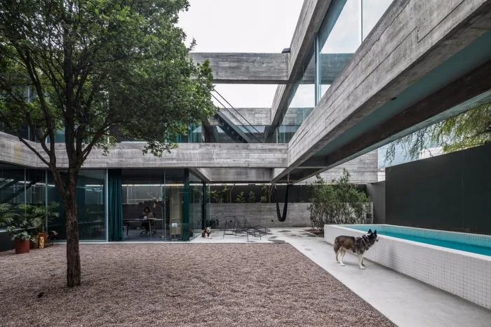 BIM Architecture | Unfinished Ruins - Mexican Eight Beam House/Covachita Taller