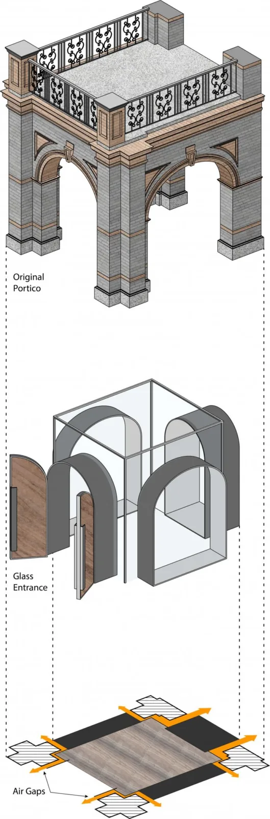 BIM Architecture | When Time and Temperature Intertwine in Space - CHARCOHOL Restaurant and Cocktail Bar/Hachima Design