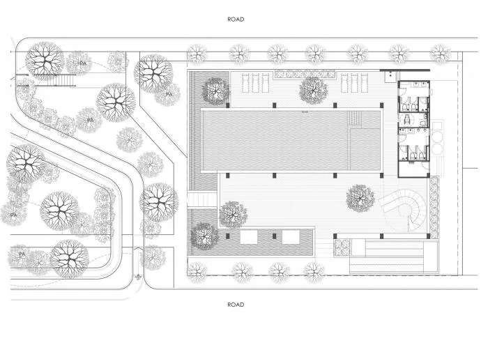 BIM Architecture | Associated Press Plano Law Hall Lansett Club Building/ForX Design Studio