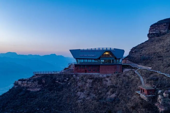 BIM Architecture | Restaurant on the Cliff/Urban Architecture Design