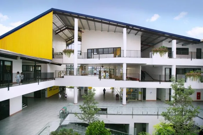 BIM Architecture | Colorful, Interlocking Hillside Kindergarten
