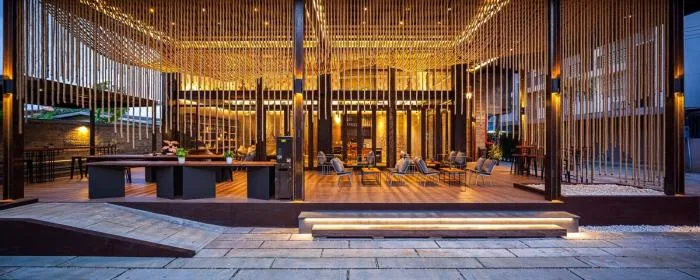 BIM Architecture | Natural and Primitive Beauty Hidden in Steel Framework: Navakitel Design Hotel in Thailand