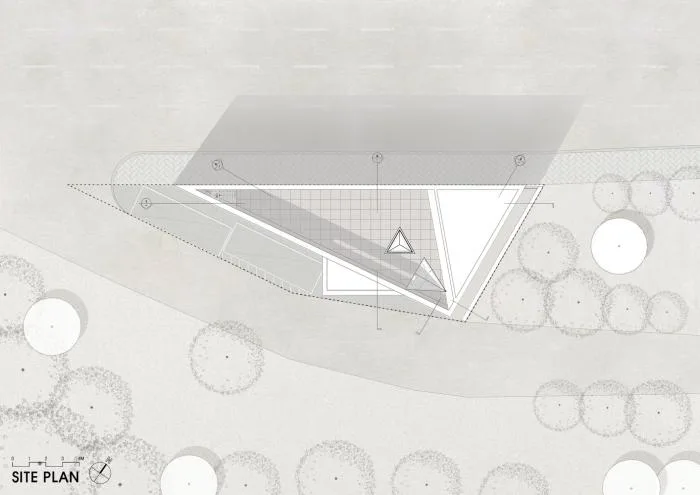 BIM Architecture | Abstract Geometric Space of Concrete Construction: Atelier 11 Office Building/Atelier 11