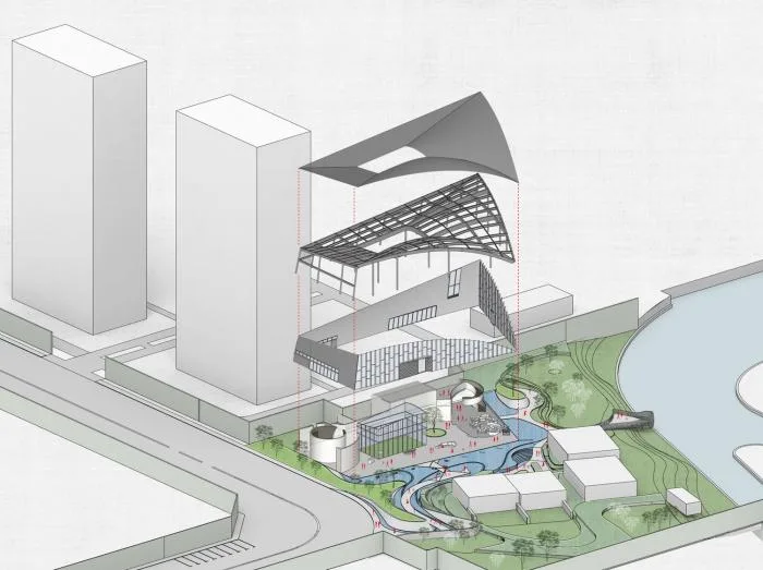 BIM Architecture | A trace of elegance flows on the eyebrows: Suzhou Swan Harbor Huating/Shanghai Riqing Architectural Design