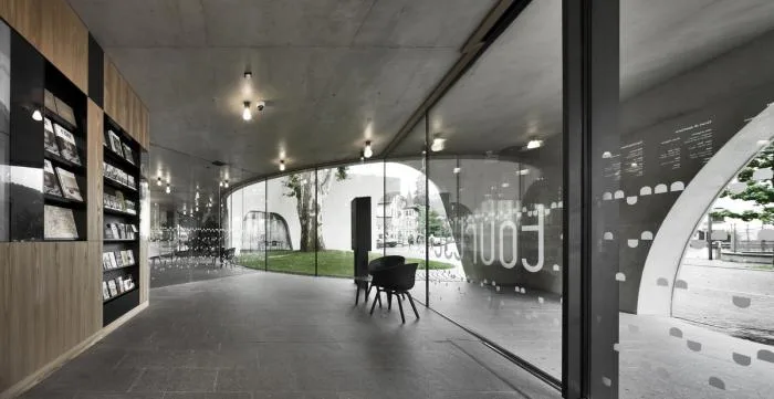 BIM Architecture | Integrating Classical and Mischievous Flying - Tourist Center Embracing Old Trees/MoDusArchitects
