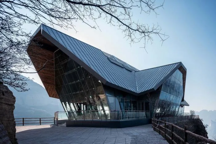 BIM Architecture | Restaurant on the Cliff/Urban Architecture Design