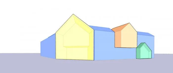 BIM Architecture | Abstract Expression of Children's Drawing Symbols: Xuhui Mansion/Tianhua Architectural Design 2A Institute, Taizhou