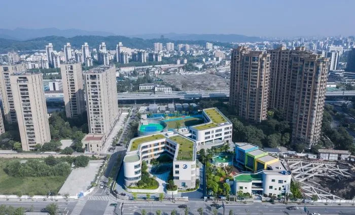 BIM Architecture | Hangzhou Shengli Primary School New City Campus and Affiliated Kindergarten/Zhejiang University Architectural Design and Research Institute Co., Ltd
