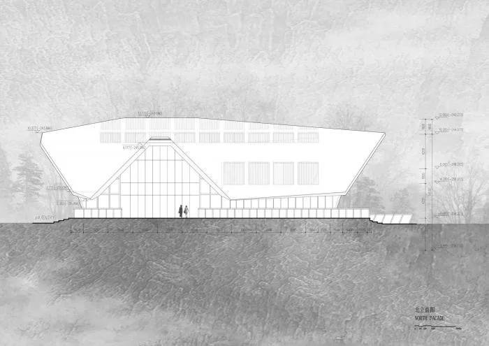 BIM Architecture | Restaurant on the Cliff/Urban Architecture Design
