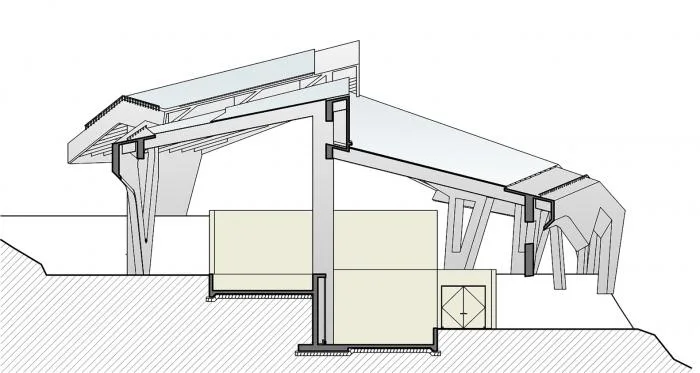 BIM Architecture | A 'Game Tool' Made of Concrete Geometric Architecture: Shangdong Charcoal Sauna/Studiu_Suspicion