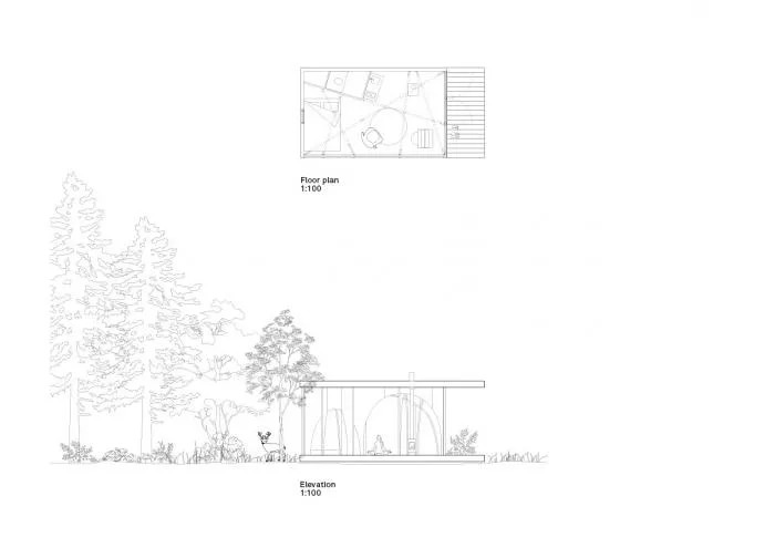 BIM Architecture | Mobile Forest Hut/Thewaywebuild