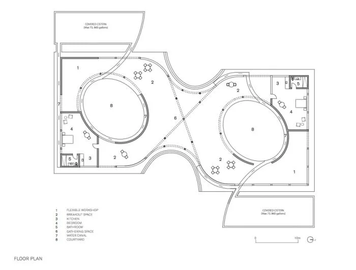 BIM Architecture | Senegal Art Center New Residence/Toshiko Mori