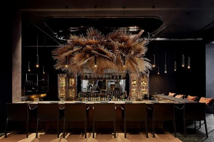 BIM Architecture | When Time and Temperature Intertwine in Space - CHARCOHOL Restaurant and Cocktail Bar/Hachima Design