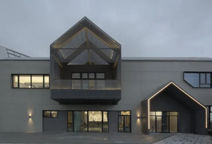 BIM Architecture | Abstract Expression of Children's Drawing Symbols: Xuhui Mansion/Tianhua Architectural Design 2A Institute, Taizhou