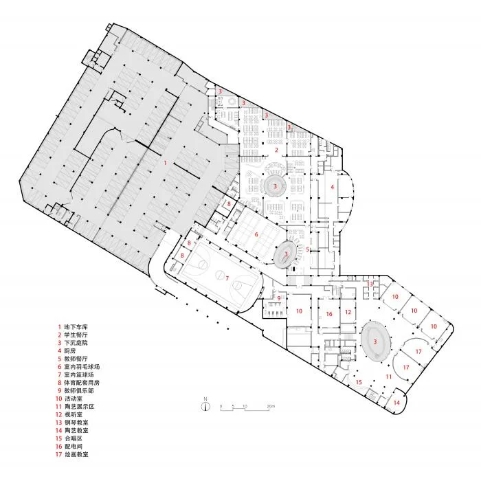 BIM Architecture | Hangzhou Shengli Primary School New City Campus and Affiliated Kindergarten/Zhejiang University Architectural Design and Research Institute Co., Ltd