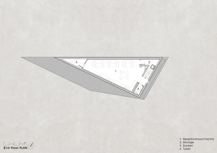 BIM Architecture | Abstract Geometric Space of Concrete Construction: Atelier 11 Office Building/Atelier 11
