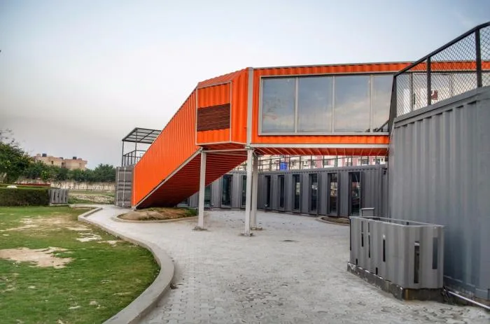 BIM Architecture | Infinite Symbol "∞": Grand Noida Coffee Bar and Student Center/RJDL