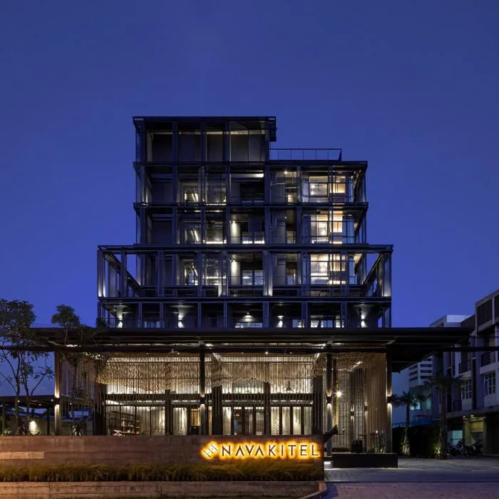 BIM Architecture | Natural and Primitive Beauty Hidden in Steel Framework: Navakitel Design Hotel in Thailand
