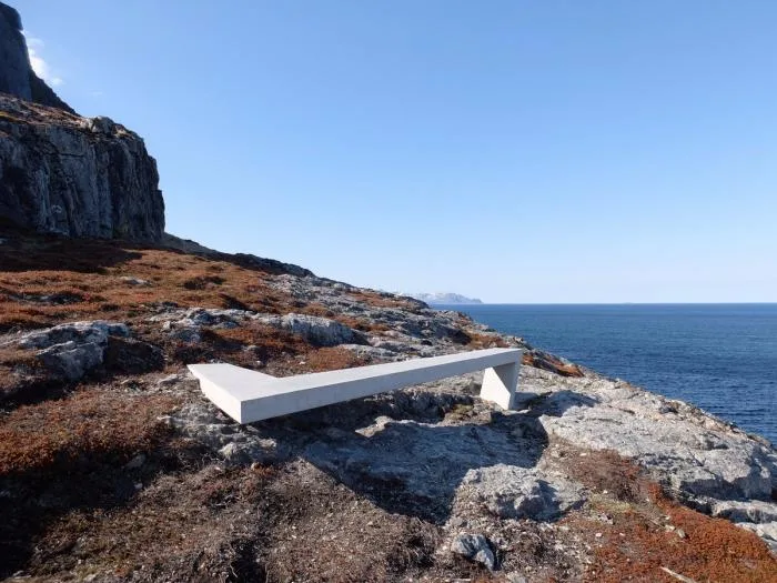 BIM Architecture | Watching the Sea on Folding Concrete: Tourist Center on Chaotic Rock Layers/MORFEUS Arkitekter
