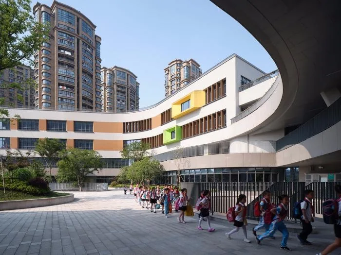 BIM Architecture | Hangzhou Shengli Primary School New City Campus and Affiliated Kindergarten/Zhejiang University Architectural Design and Research Institute Co., Ltd