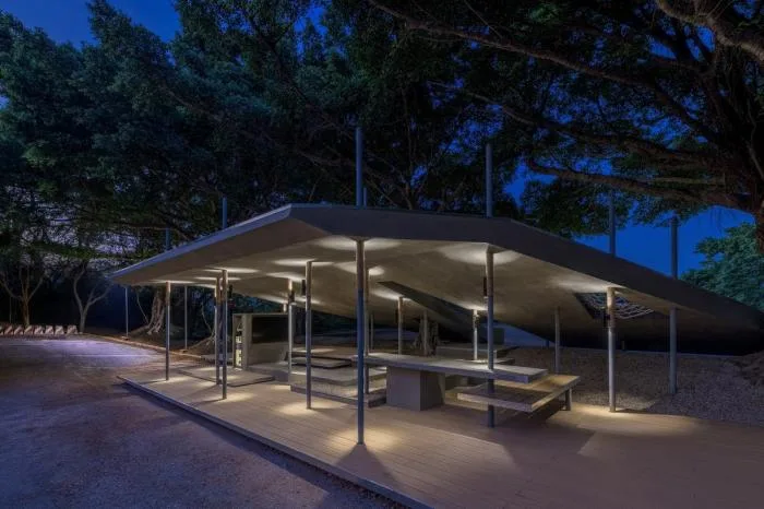 BIM Architecture | Shao Weiyan's New Work | Between Light and Heavy, Layered Structure: South Gate Bus Stop of Jiaotong University