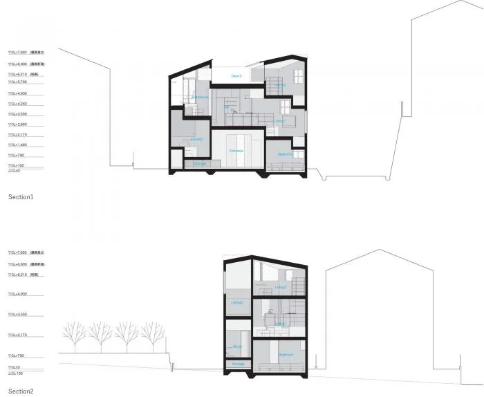 BIM Architecture | Mini spaces resembling hiking trails, high-end "spiral" residences/Shimada Yang Architectural Firm