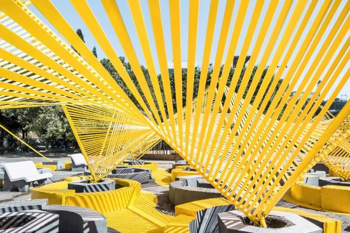 BIM Architecture | "Bonfire" Space Installation, Shenzhen/MAT Super Architecture Firm