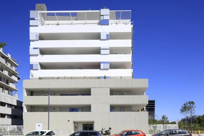 BIM Architecture | Extremely Changing Texture, Skin Lea Park Apartment "I-Park"/NBJ Architects